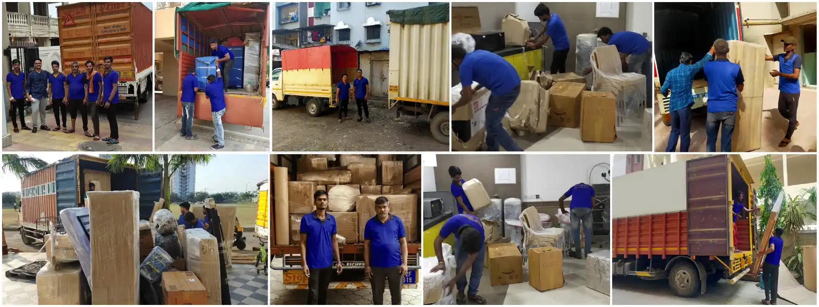 DTDC Packers & Movers moving truck
